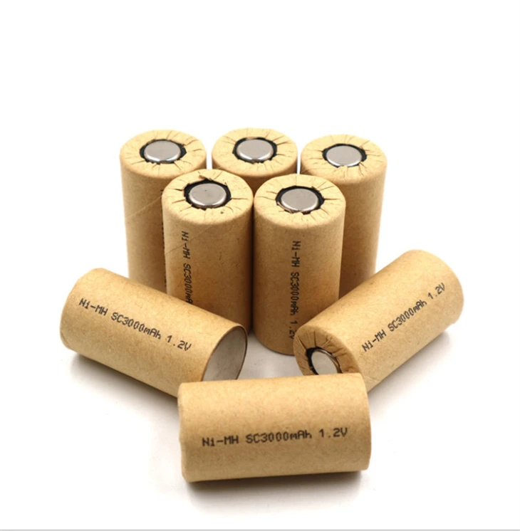 1.2 V 3000mah ریچارج ایبل بیٹری